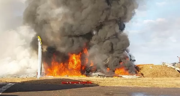 У Південній Кореї розбився пасажирський літак, вже відомо про 96 загиблих