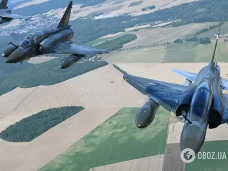 В Украину из Франции прибыли первые истребители Mirage 2000