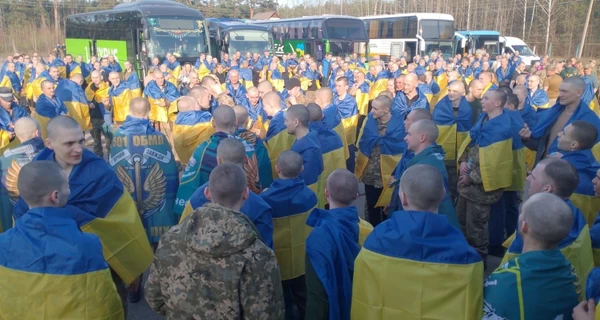  Україна та Росія провели великий обмін полоненими - 277 захисників повернулися додому 