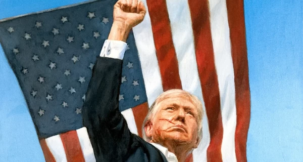 Російський художник розкрив таємницю портрета Трампа, який йому подарував Путін