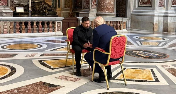 Трамп назвав зустріч із Зеленським у Ватикані «прекрасною» і розповів, про що вони говорили 