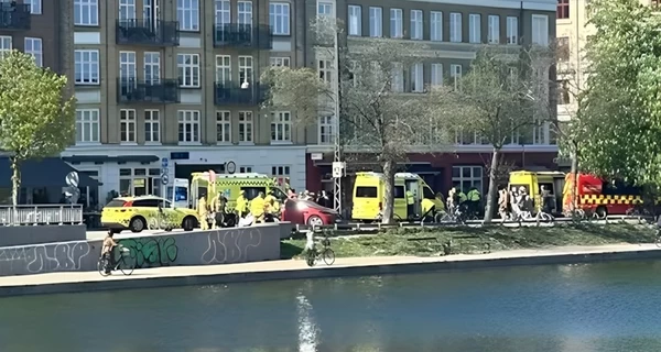 У Копенгагені автомобіль влетів у натовп людей на мосту королеви Луїзи