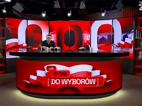 У Польщі журналіст припинив інтерв’ю з кандидатом в президенти після його заяви про захоплення Путіним