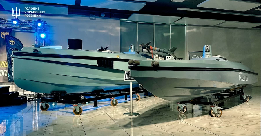 ГУР вперше показало новітній морський дрон Magura V7, який знищив рекордну кількість ворожих цілей