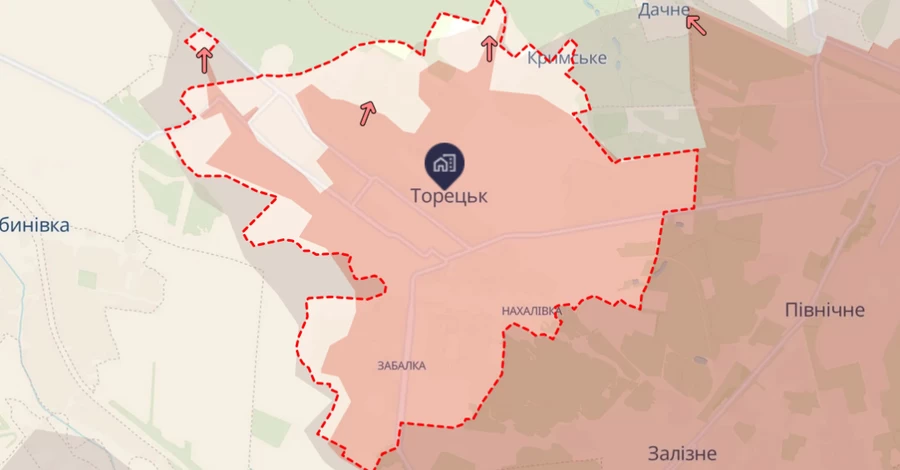 Россияне штурмуют Торецк на мотоциклах, пытаясь заходить с флангов,  - военные