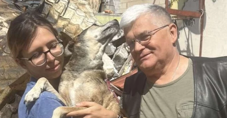 Директор Одеського зоопарку знайшов пса, який втік від обстрілів тиждень тому