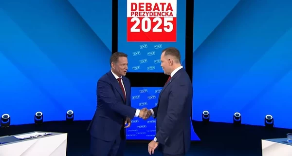 Президентські дебати у Польщі: Навроцький заявив, що у 2015 році в Україні 