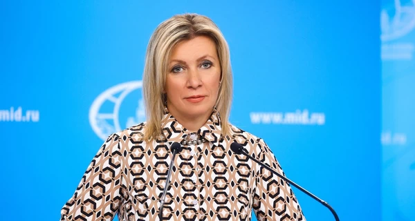 Росія продовжує роботу над «меморандумом» про перемир’я, - Захарова