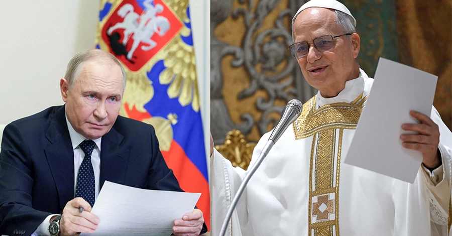 Папа Римский поговорил с Путиным, призвав его «сделать жест, способствующий миру»