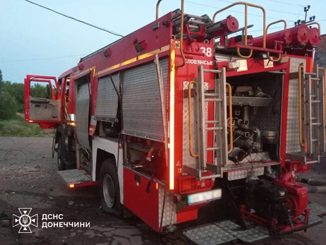 Пожежники у Слов’янську потрапили під повторний обстріл - є поранений