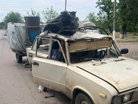 Війська РФ атакували дронами цивільний транспорт у Донецькій області - щонайменше двоє загиблих, 4 поранених