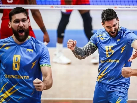 Україна увійшла до топ-3 лідерів Ліги націй з волейболу