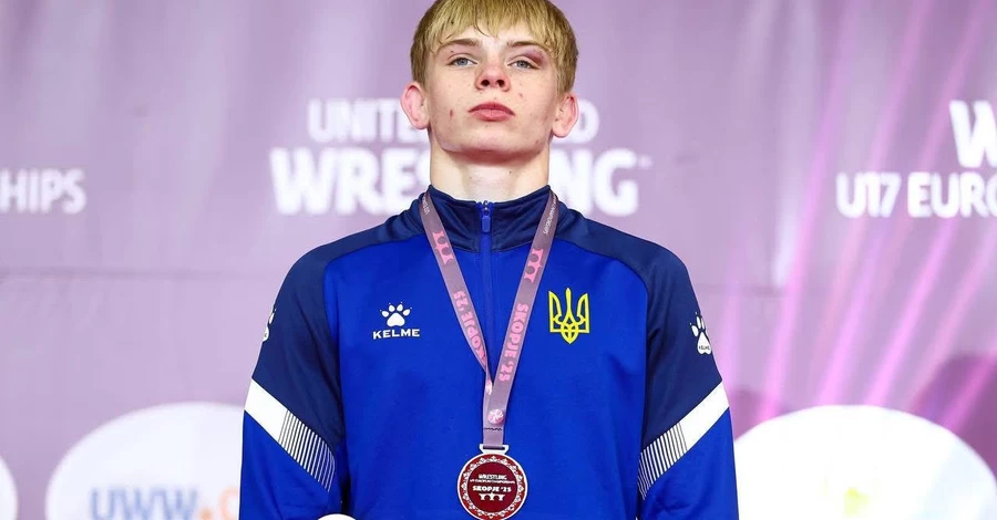 Иван Залиско c Львовщины стал вице-чемпионом Европы U17 по вольной борьбе