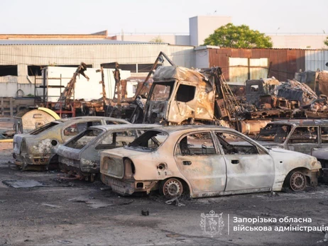 Росія вночі атакувала Запоріжжя 13 дронами