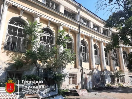 В Одесі росіяни пошкодили найстарішу медичну установу міста