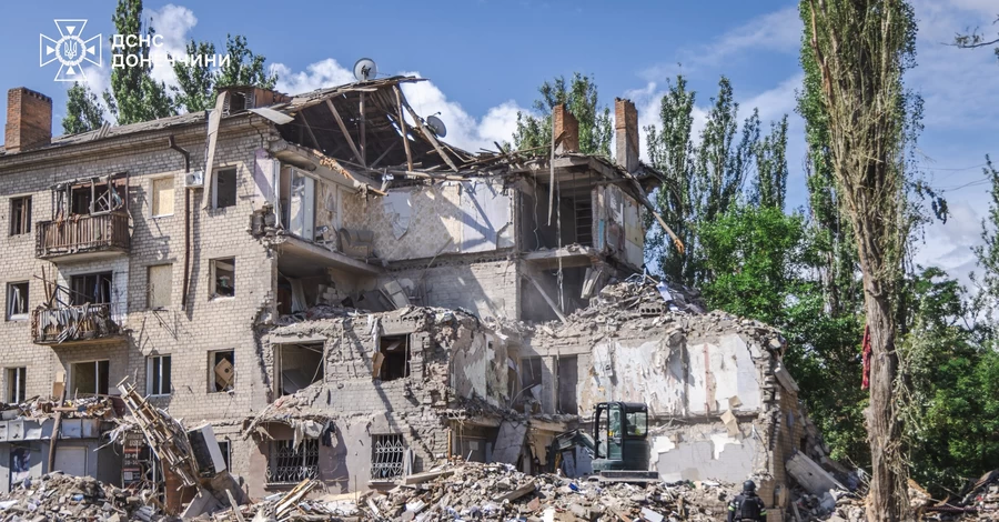 З-під завалів у Краматорську дістали тіло п’ятої загиблої