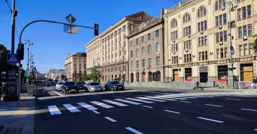 В центре Киева ограничат движение на День Конституции