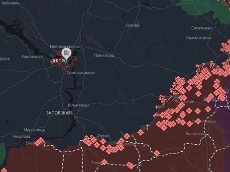 На мапі Deepstate уперше зʼявилась сіра зона на Дніпропетровщині