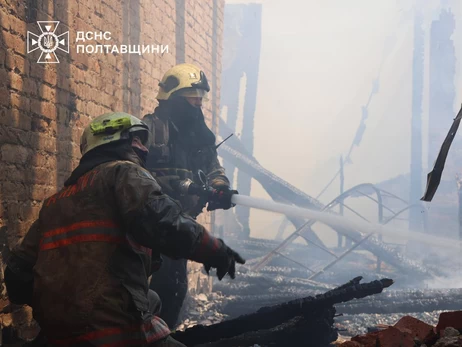 Армія Росії завдала удару по будівлі ТЦК у Кременчуці