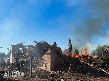 Внаслідок російського удару частина Сумщини залишилася без світла
