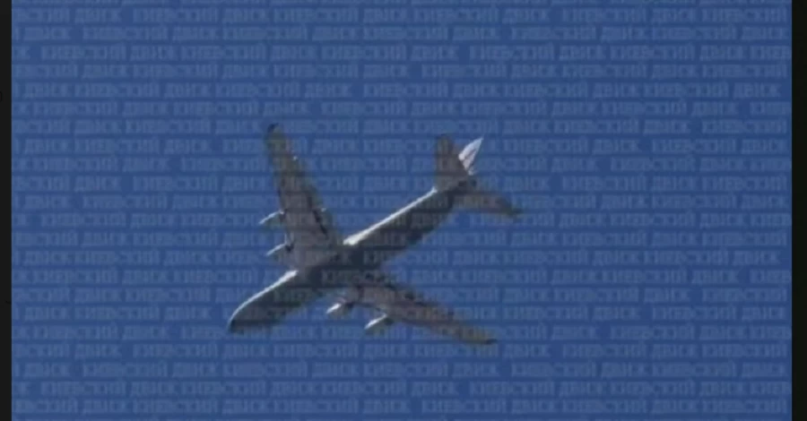 Над Києвом пролетів літак Ан-124 