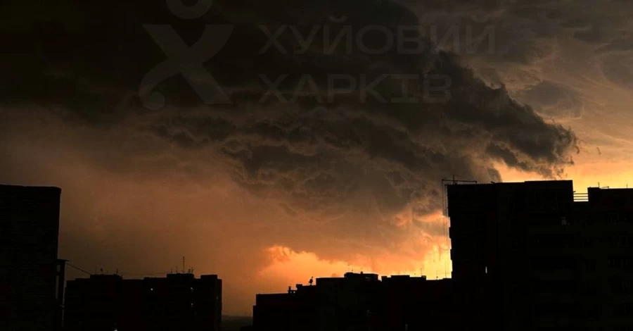 У Харкові та області через негоду повалено дерева, підтоплено вулиці, пропало світло