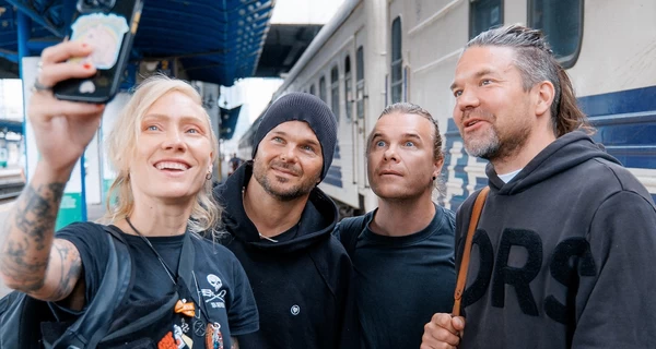 Хедлайнери Atlas Festival рок-гурт The Rasmus прибув до Києва