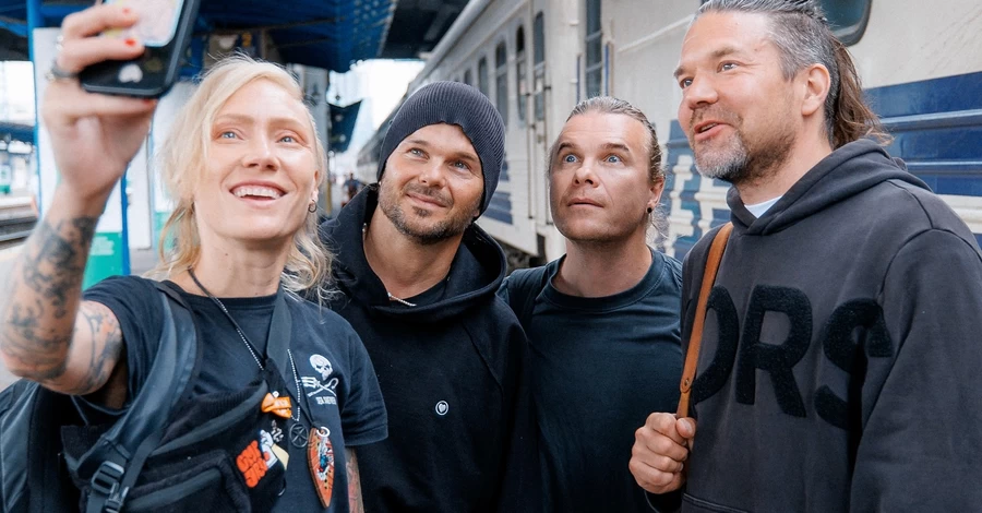 Хедлайнер Atlas Festival рок-группа The Rasmus прибыла в Киев