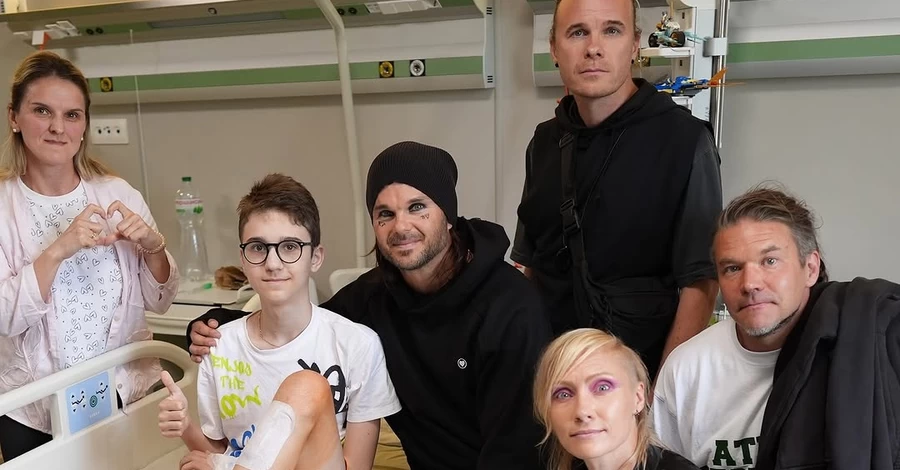 Группа The Rasmus во время визита в Киев посетила 