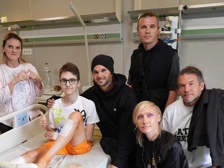 Гурт The Rasmus під час візиту до Києва відвідав 