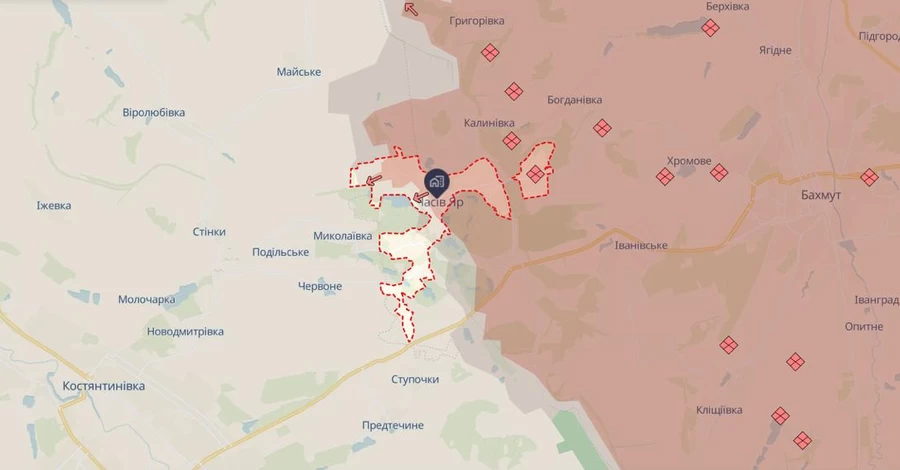 У ЗСУ спростували заяву Росії про повне захоплення Часового Яру