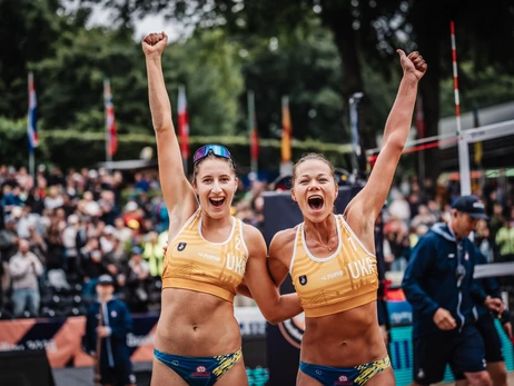 Украина впервые вышла в финал женского Чемпионата Европы по пляжному волейболу 