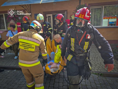 В пансионате для пожилых людей возле Львова произошел пожар