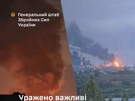 Генштаб повідомив про ураження Сизранського НПЗ