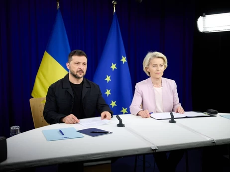 Зеленский два часа совещался с лидерами ЕС и отправился в Вашингтон