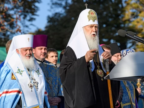 УПЦ заявила, що 96-річний Патріарх Філарет перебуває на плановому лікуванні