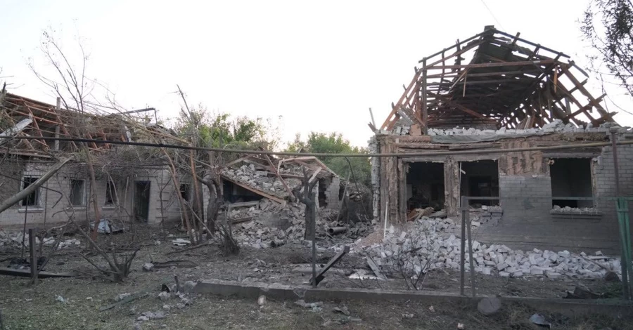 РФ ударила по Запорожскому району, разрушены дома, отсутствует электроснабжение