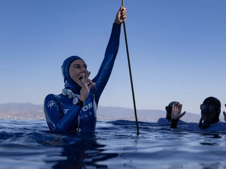 Катерина Садурська вдруге за місяць стала чемпіонкою світу з фрідайвінгу