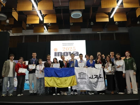 Українські школярі вибороли 15 золотих медалей на міжнародній виставці винаходів INOVA 2025