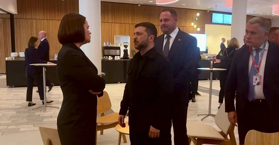 Тихановська і Зеленський перетнулися на полях саміту в Данії