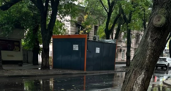Одессу снова затопило - деревья падают, а улицы уходят под воду