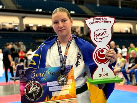 Чемпионка из села: как школьница из Прикарпатья первенство Европы по карате выиграла 