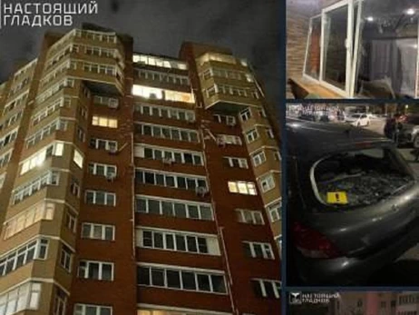 В Белгороде российская ракета ПВО попала в многоэтажное здание 