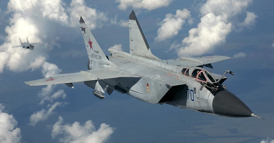 В России разбился истребитель МиГ-31 