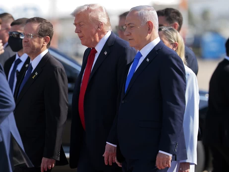 Трамп уже в Ізраїлі, він поїхав до Кнесету разом з Нетаньягу