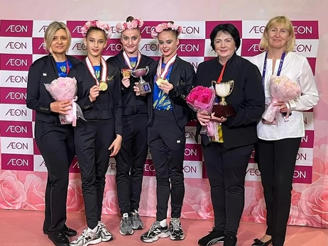 Украина впервые выиграла клубный чемпионат мира по художественной гимнастике