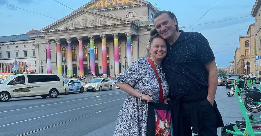 Чоловік Віталіни Біблів зворушливо привітав її із 45-річчям кадром із сімейного архіву