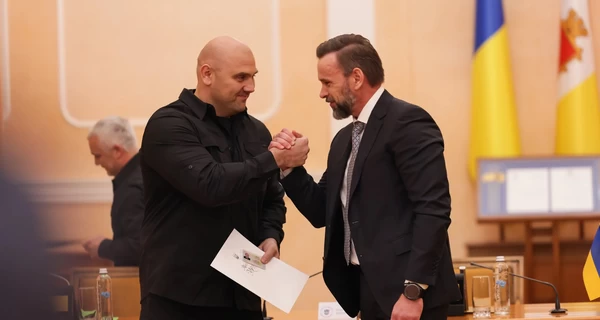 В Одесі представили керівника МВА Лисака та запитали про пам'ятник Пушкіну