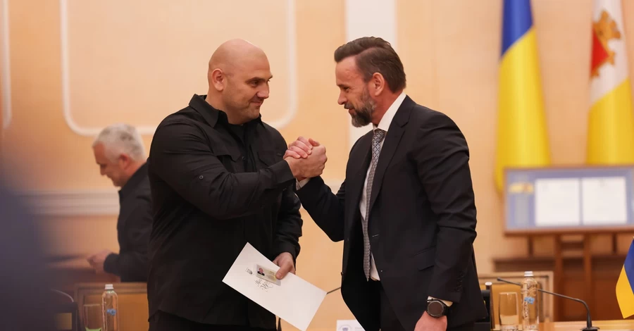 В Одесі представили керівника МВА Лисака та запитали про пам'ятник Пушкіну
