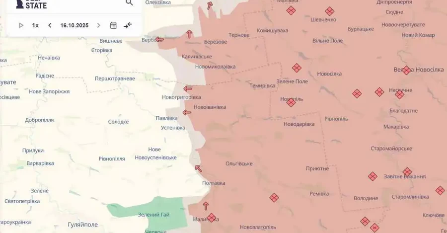 Російські війська просунулися на окремих ділянках у Запорізькій та Донецькій областях - DeepState   